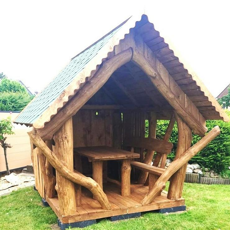 Bild 3: Überdachte Sitzgruppe - Gartenpavillon, inkl. Montage