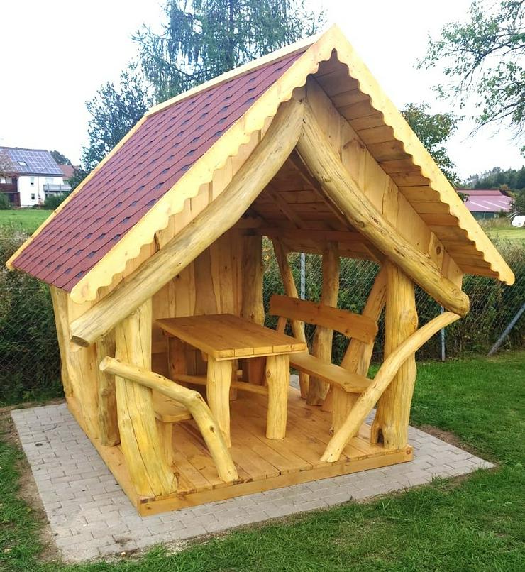 Bild 2: Überdachte Sitzgruppe - Gartenpavillon, inkl. Montage