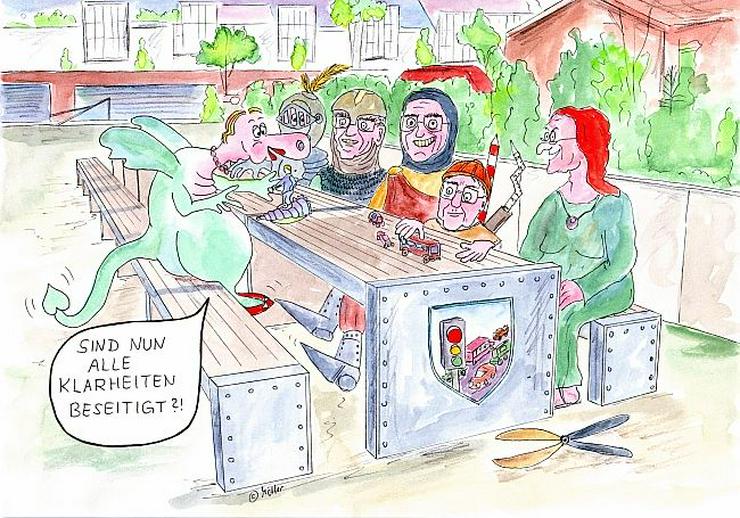 Bild 2: Neues aus Ampelburg - Jetzt wird's bunt,Band2,mit 24 Comics von Silke Möller