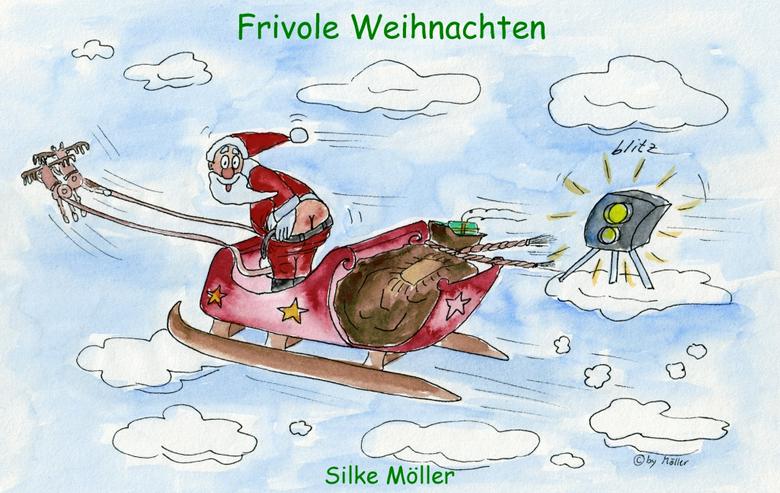Frivole Weihnachten, ein Comic-Heft mit 24 frechen Bilderwitzen, 