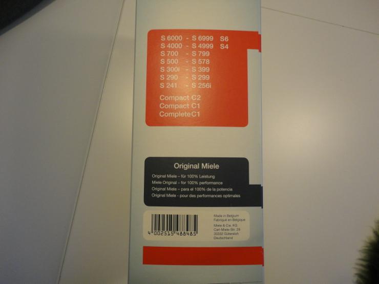 Bild 2: Staubsaugerbeutel für MIELE 9917710 ; 1/2 Inahlt