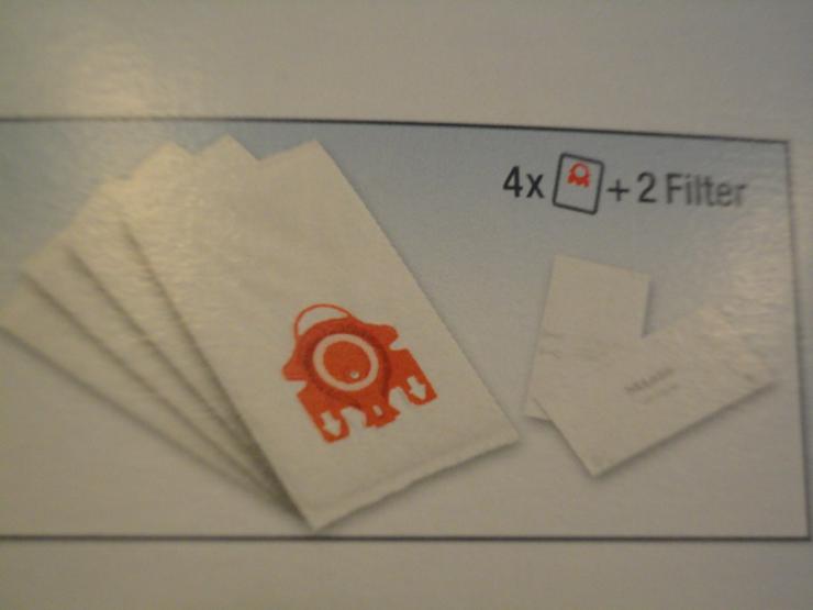 Bild 4: Staubsaugerbeutel für MIELE 9917710 ; 1/2 Inahlt