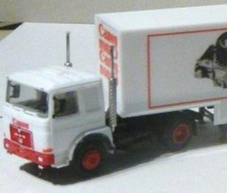 Bild 4: Herpa 1:87 3x Sattelzug MAN Canon Scania Langnese Volvo Trilke