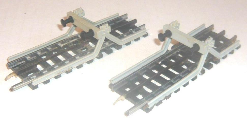 Bild 2: Trix Express H0 2x Prellbock mit Neusilbergleis u. Kunststoffschwellen