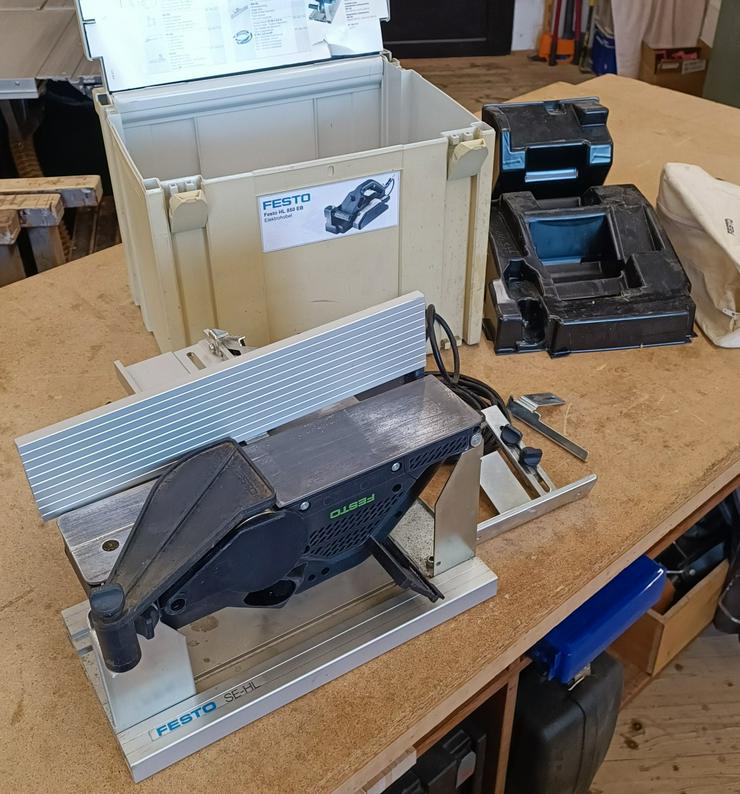 Bild 6: Festo Hobel HL 850 E-Set im Systainer