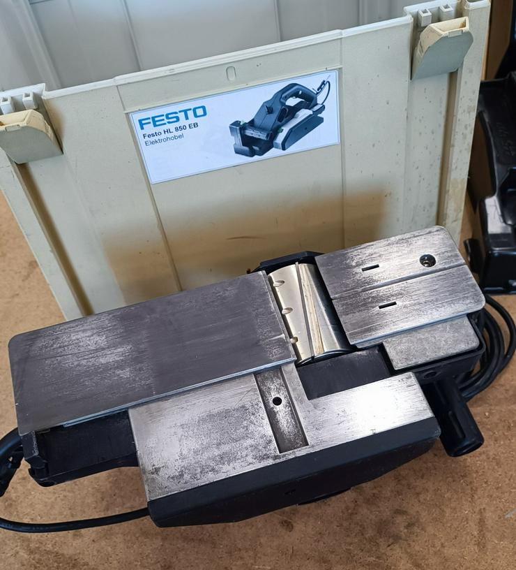 Bild 4: Festo Hobel HL 850 E-Set im Systainer