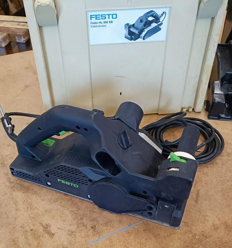 Bild 2: Festo Hobel HL 850 E-Set im Systainer