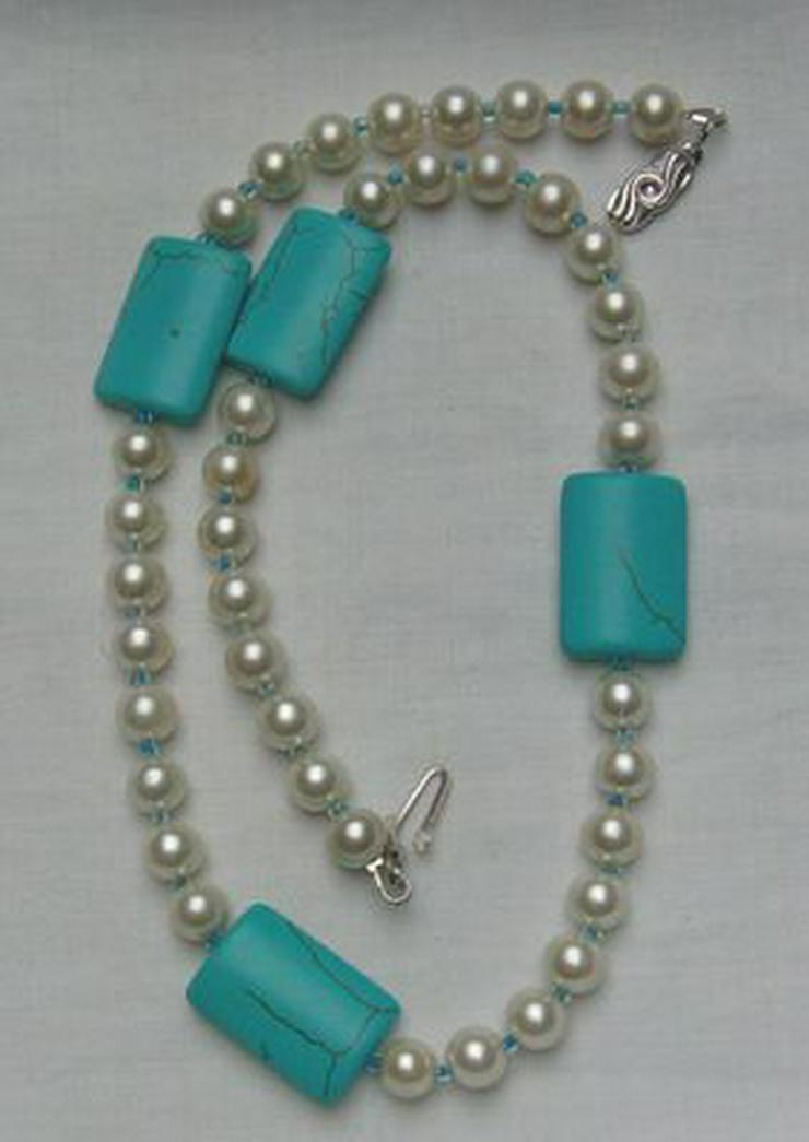 Bild 8: klassich schöne Perlen-Türkiskette