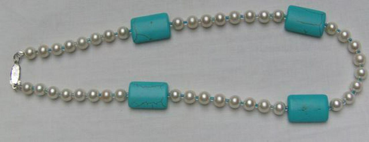 Bild 6: klassich schöne Perlen-Türkiskette