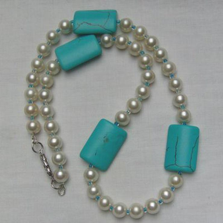 Bild 5: klassich schöne Perlen-Türkiskette