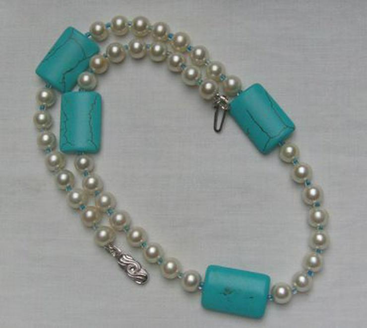 Bild 7: klassich schöne Perlen-Türkiskette