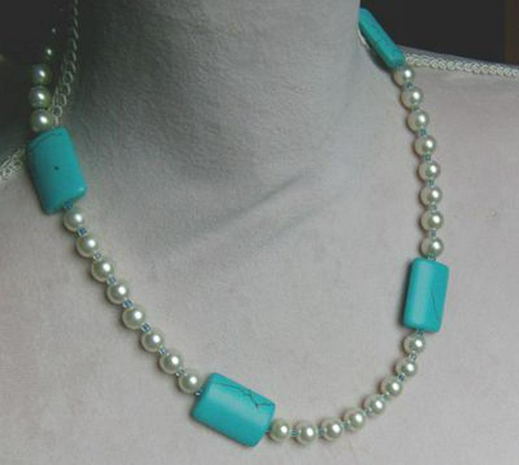 Bild 3: klassich schöne Perlen-Türkiskette