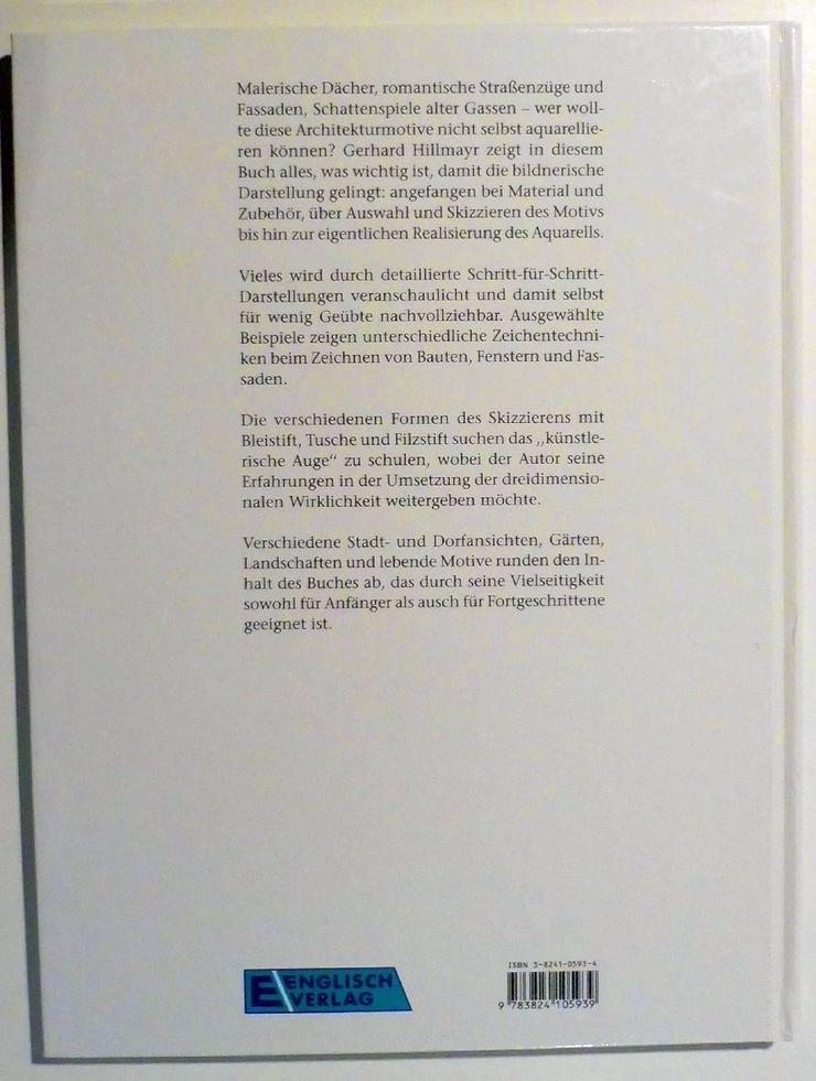 Bild 2: Aquarellmalerei Gebäude und Fassaden 