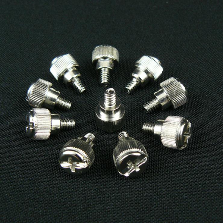 15/30/40 Stück Rändelschrauben für PC Gehäuse Metall Schrauben werkzeugfrei