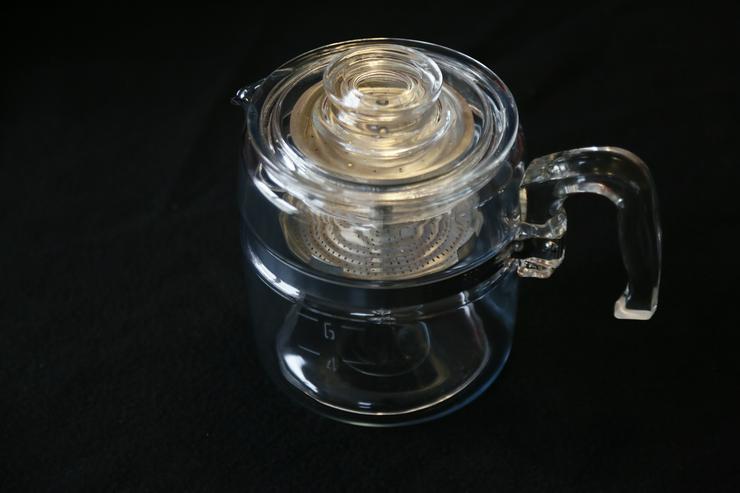 Percolator Jenaer Glas 1 Liter, seltenes Stück!