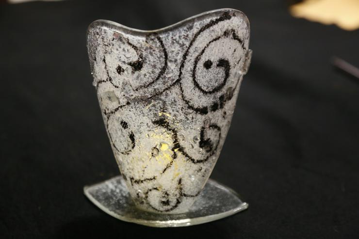 Windlicht Glaskunst Fusing