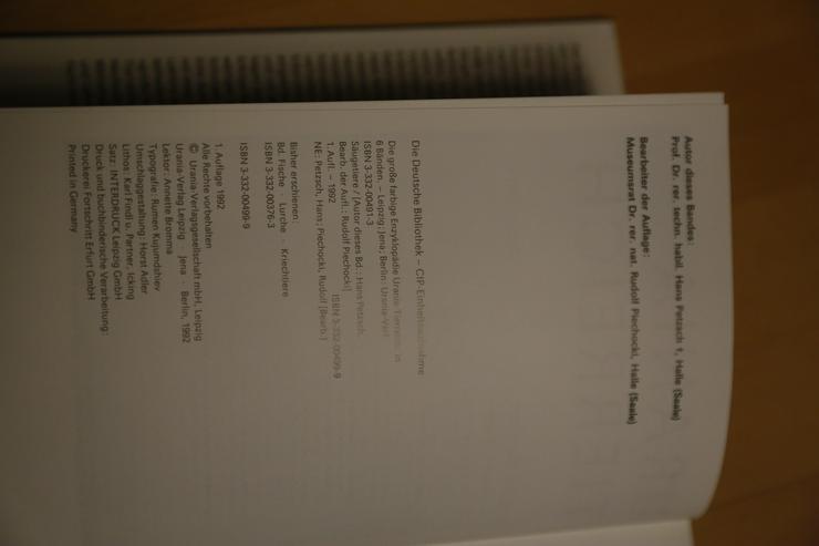 Bild 3: Urania Tierwelt und Pflanzenwelt