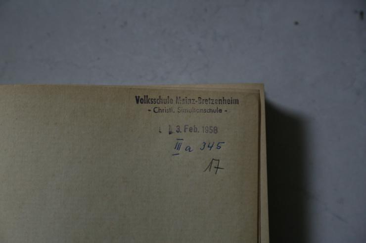 Bild 2: Schmeil Pflanzenkunde - Originalausgabe von 1957, Quelle & Meyer Heidelberg