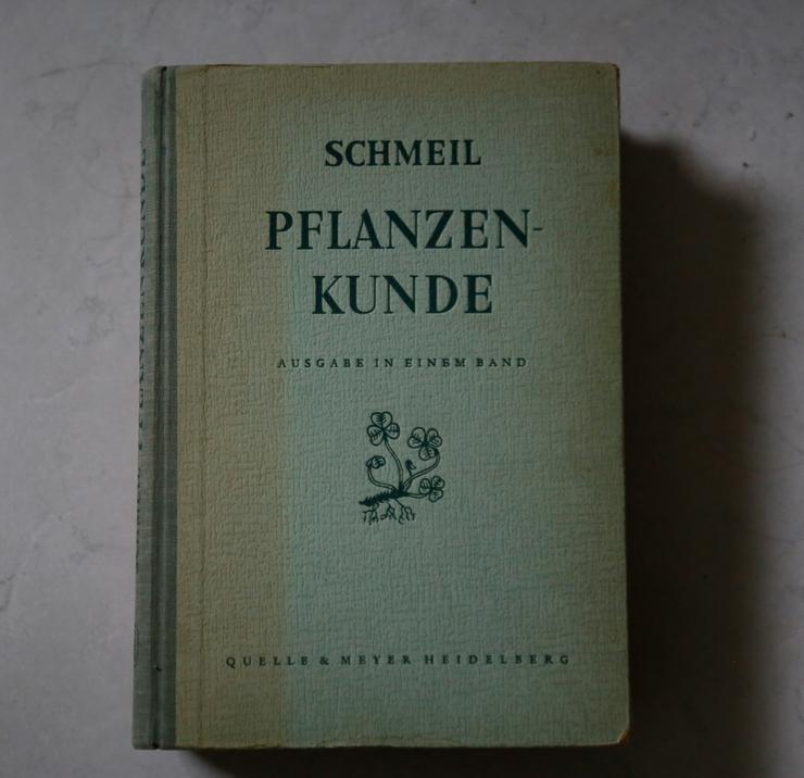 Schmeil Pflanzenkunde - Originalausgabe von 1957, Quelle & Meyer Heidelberg