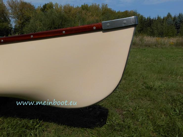Bild 6: Kanu 2er Kanadier 430 Neu! in cremfarben /Mahagoni