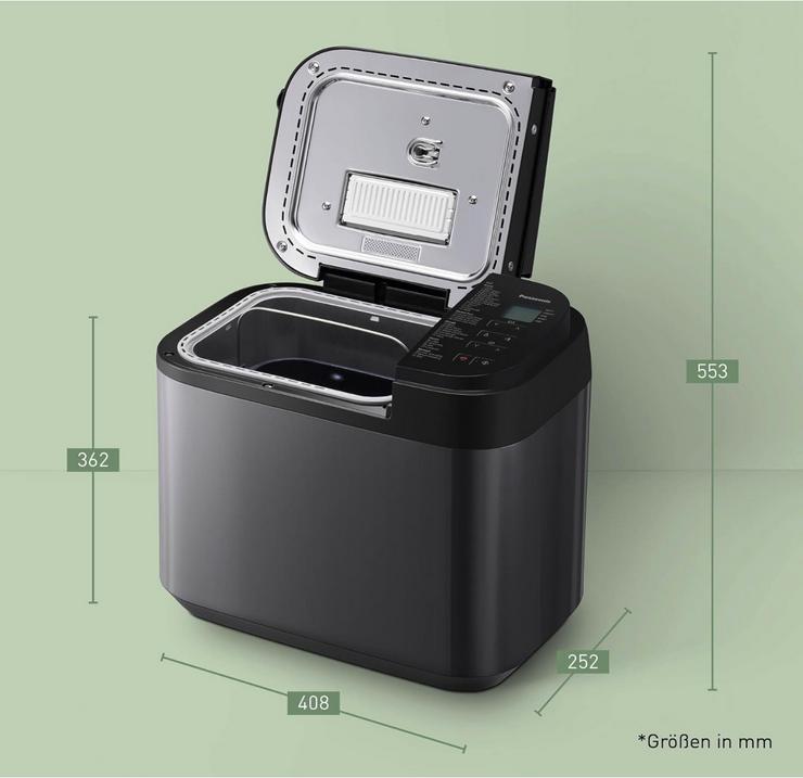 Bild 2: Panasonic SD-YR2540 Premium Grau Vollautomatischer Brotbackautomat
