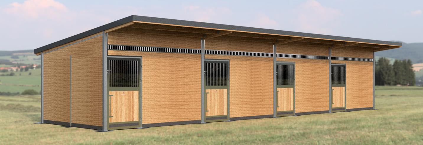 Bild 7: Außenstall & Pferdestall - Boxen für Pferde, ideal für Ställe