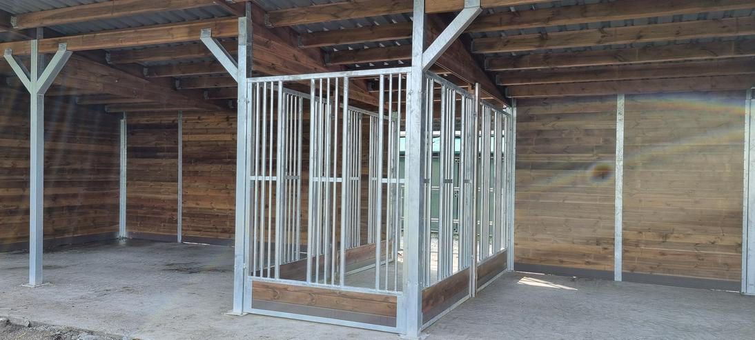 Bild 10: Außenstall & Pferdestall - Boxen für Pferde, ideal für Ställe