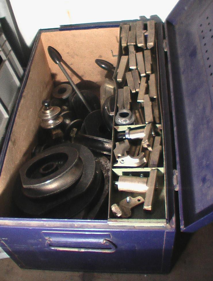 Bild 5: Rohrbiegemaschine Jutec