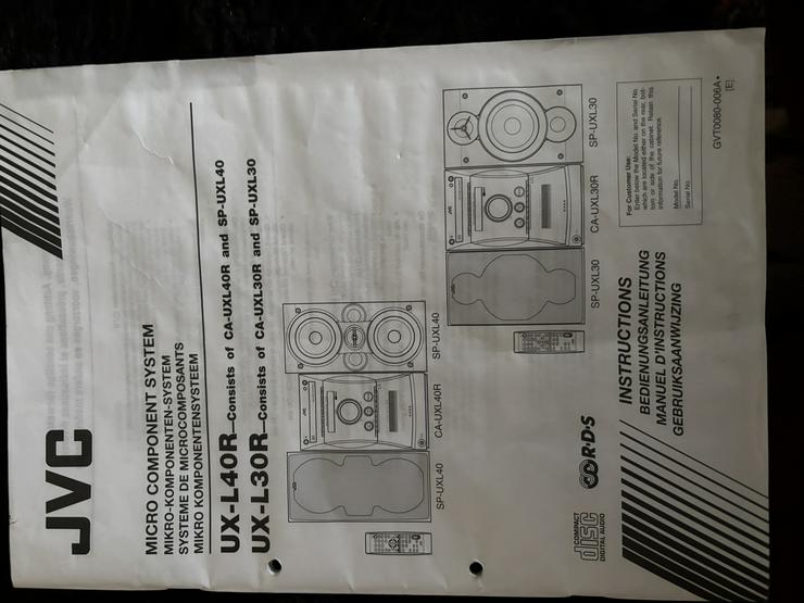 Micro Component System - Kompaktanlage von JVC