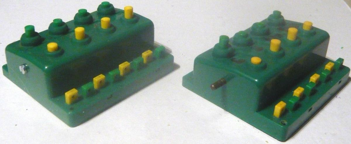 Bild 2: TRIX Drucktasten-Weichen-Schalter Stellpult Weichenschalter 6596