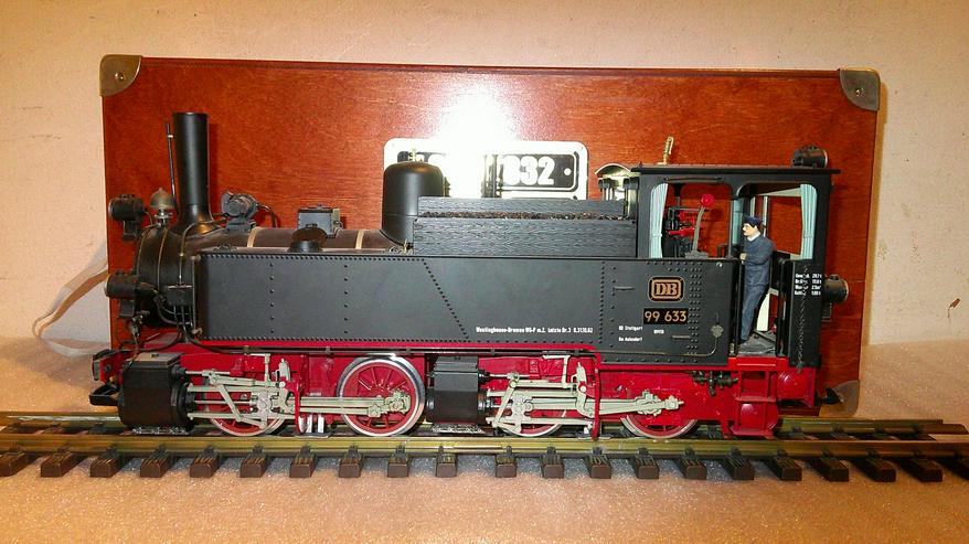LGB schwarze digitale Aster DB Dampflok mit Sound