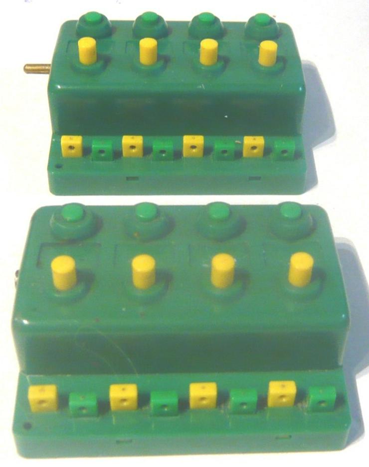 Bild 3: TRIX Drucktasten-Weichen-Schalter Stellpult Weichenschalter 6596