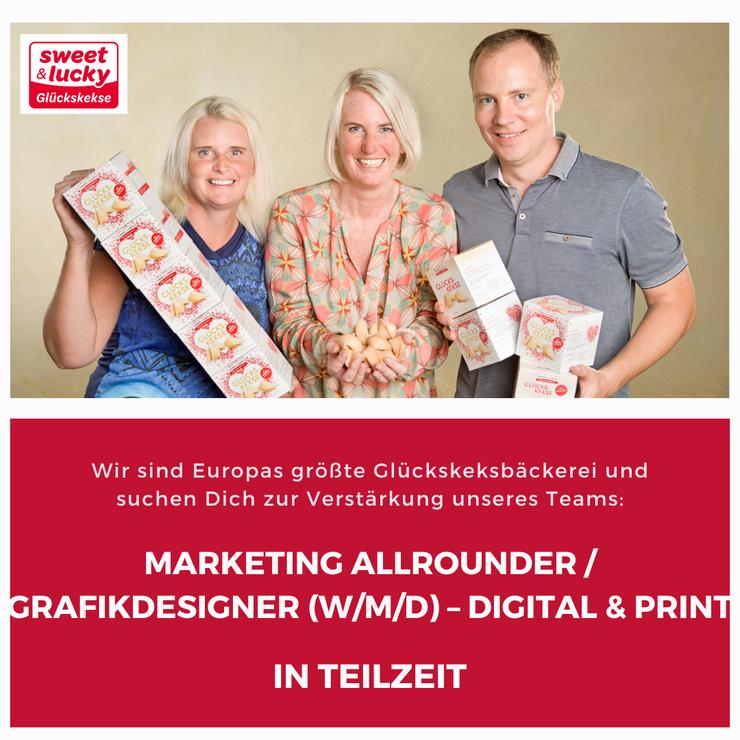 Marketing Allrounder / Grafikdesigner (w/m/d) – digital & print