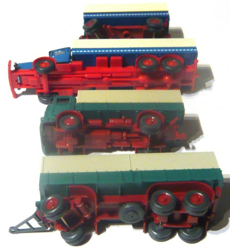 Bild 5: Wiking alt 1:87 LKW Oldtimer MB L10000 Büssing LU7 TOP