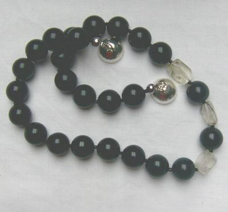 Bild 5: Edelsteinkette, Adlerachat kombiniert mit Lemmonquarz