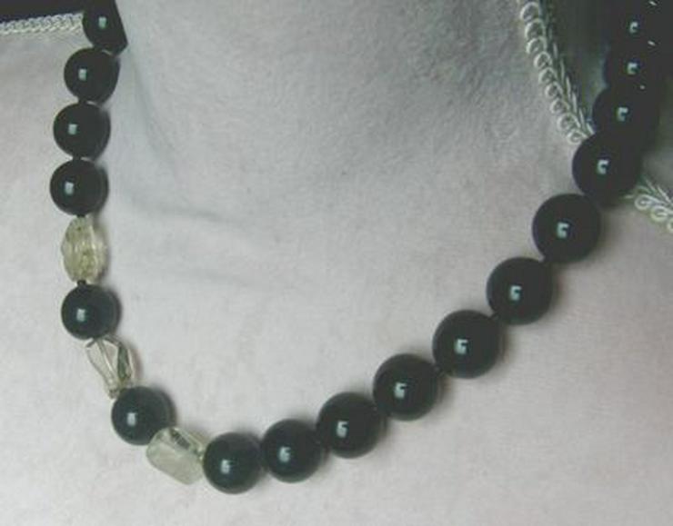 Bild 6: Edelsteinkette, Adlerachat kombiniert mit Lemmonquarz