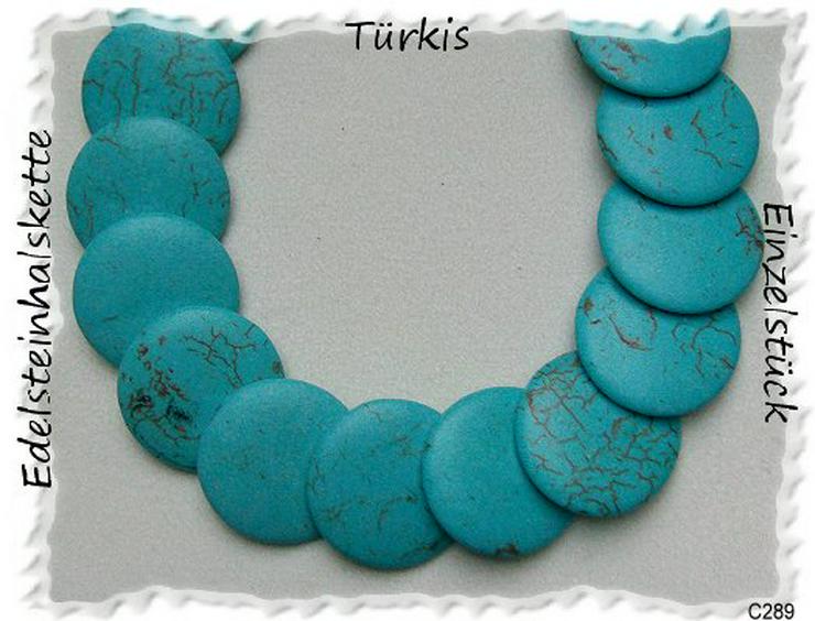 Bild 3: elegantes, auffallend schönes Türkiscollier
