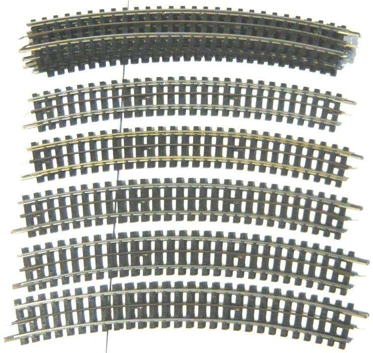 Trix Express 10x Gleis 4322 R2 ohne Fehlteile - Spur H0 - Bild 1