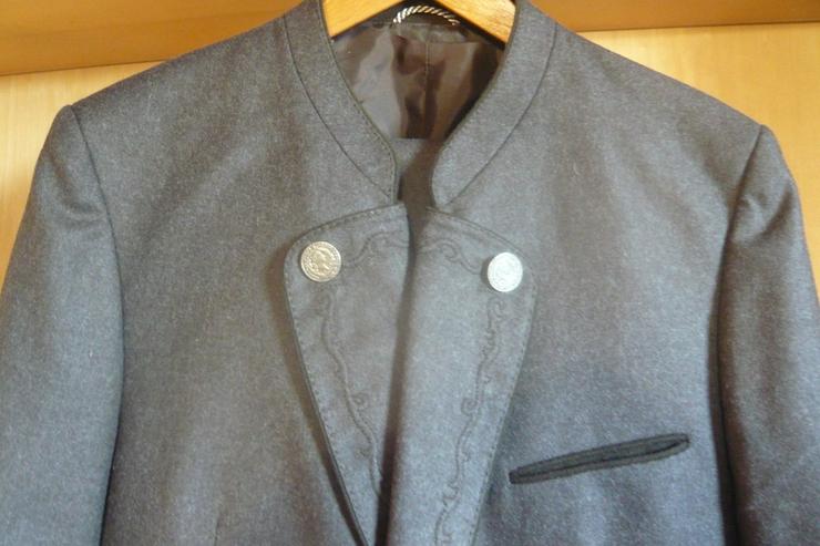 Bild 4: Festlicher Trachtenanzug Gr. 56 Distler 3-teilig Sakko Hose Weste braun TOP