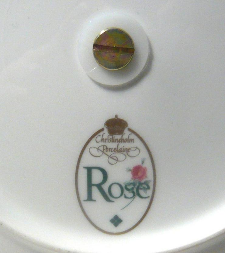 Bild 7: Etagere Dekor Rose Christineholm Schweden Porzellan TOP