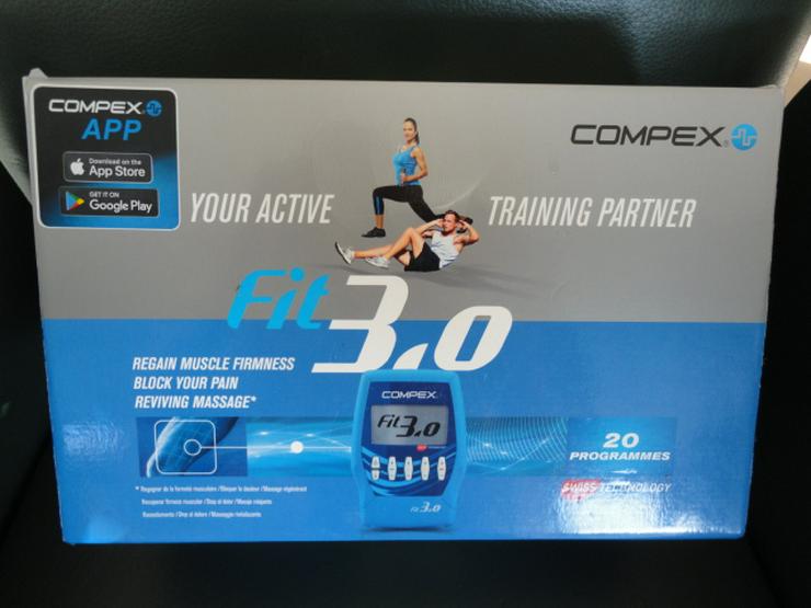 COMPEX Fit 3.0 Elektrostimuator blau NEU / OVP - Zubehör - Bild 1