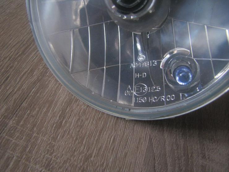 Bild 5: Harley-Davidson Halogenscheinwerfer Reflektor 5 3/4" komplett E13