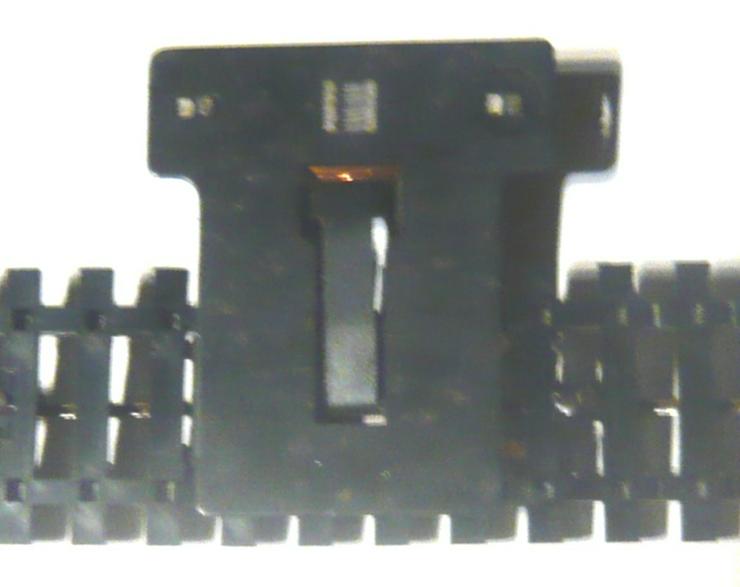 Bild 4: Trix Express elektr. Entkupplungsgleis mit Kunststoffschwellen