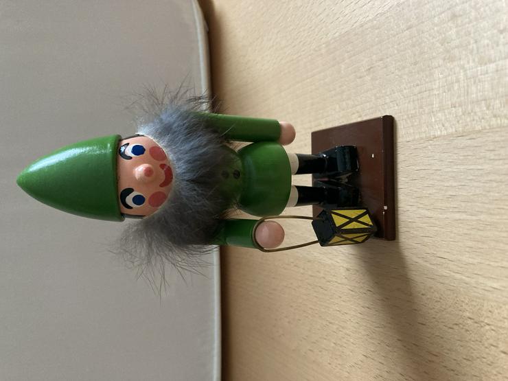 Bild 6: Vintage Holzfigur Nachtwächter 13 cm Hintere Mühle Erzgebirge