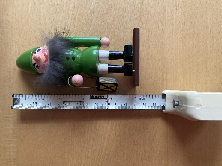 Bild 5: Vintage Holzfigur Nachtwächter 13 cm Hintere Mühle Erzgebirge