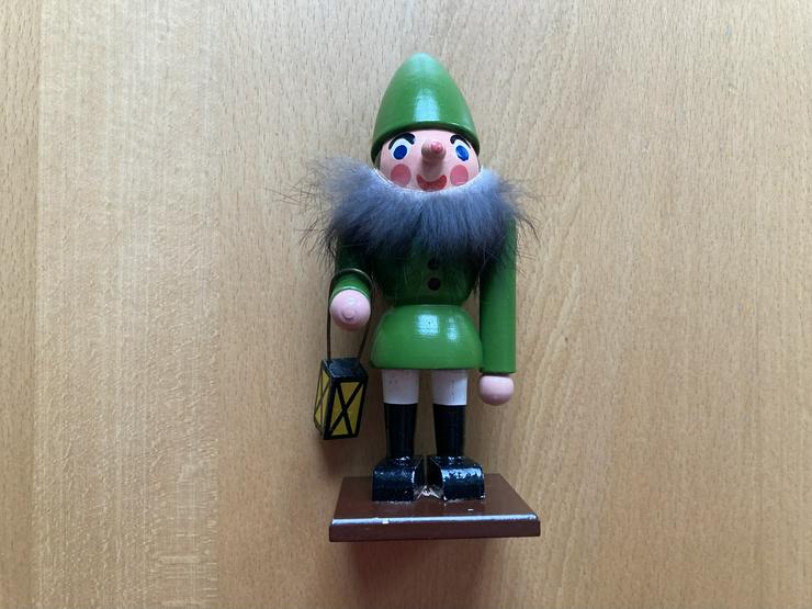 Bild 2: Vintage Holzfigur Nachtwächter 13 cm Hintere Mühle Erzgebirge