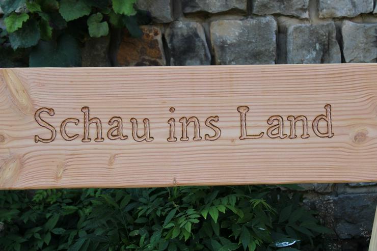 Bild 5: Ostern Geschenk. Gartenbank mit Gravur. Hochzeitsgeschenk.