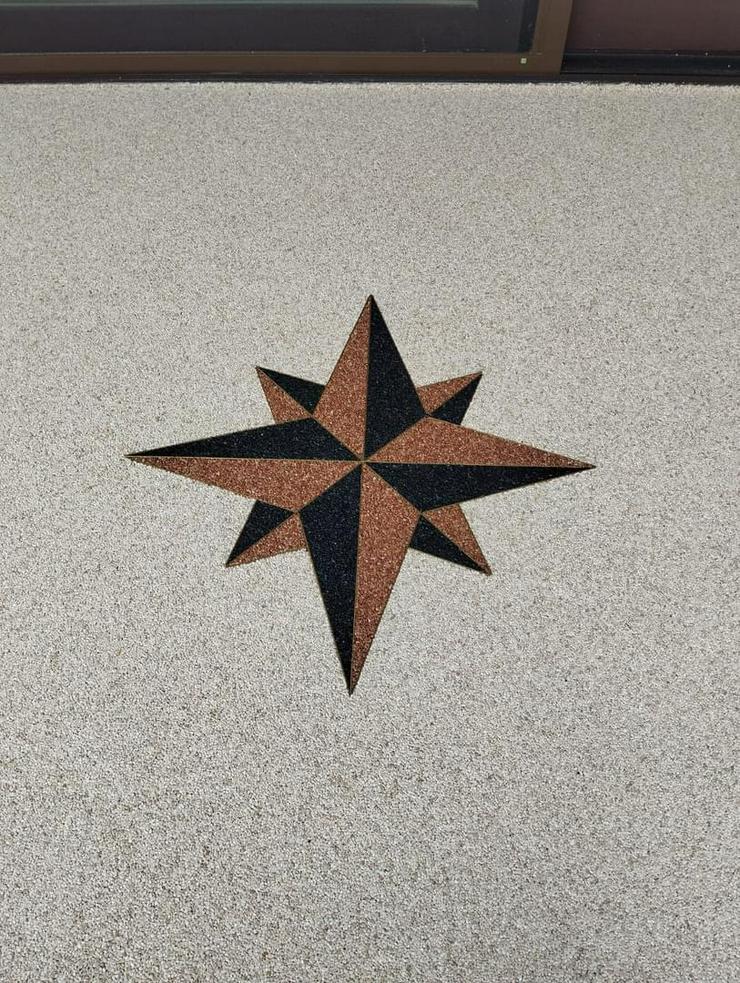 Steinteppich statt Fliesen