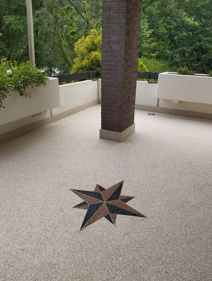 Bild 3: Steinteppich statt Fliesen