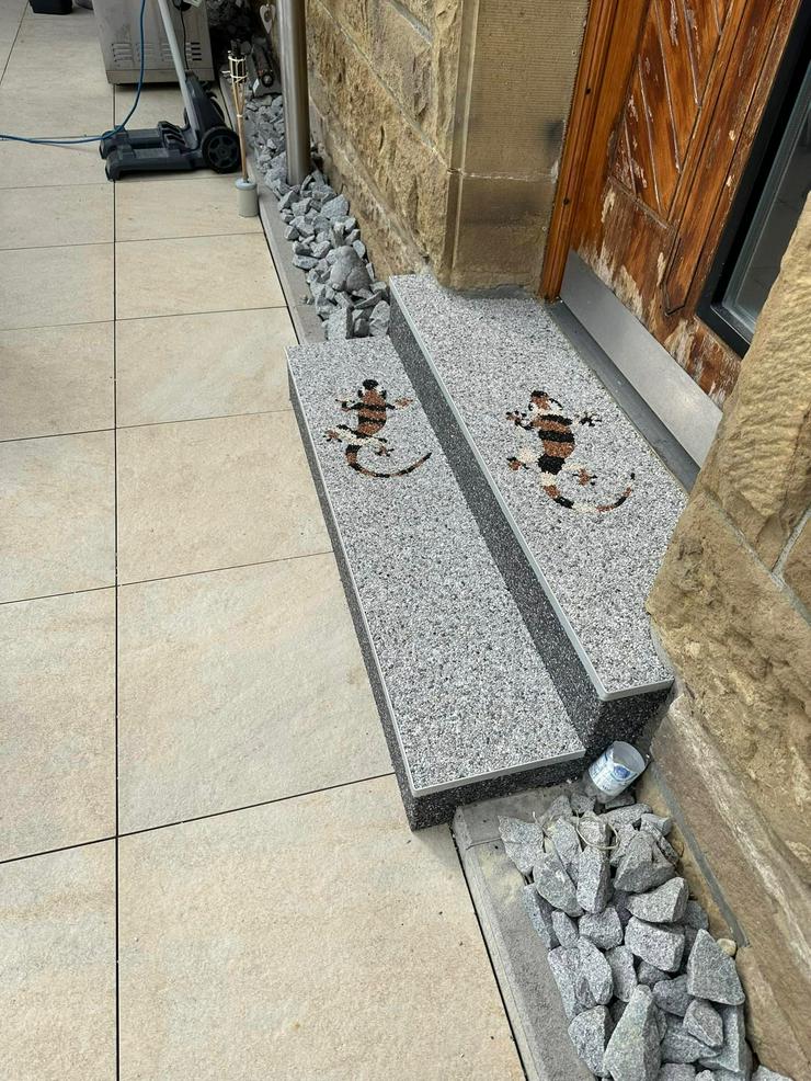 Bild 9: Steinteppich statt Fliesen
